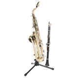 Tripod Stand for Alto/Tenor Sax with Flute Peg