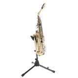 Tripod Stand for Alto/Tenor Sax with Flute Peg