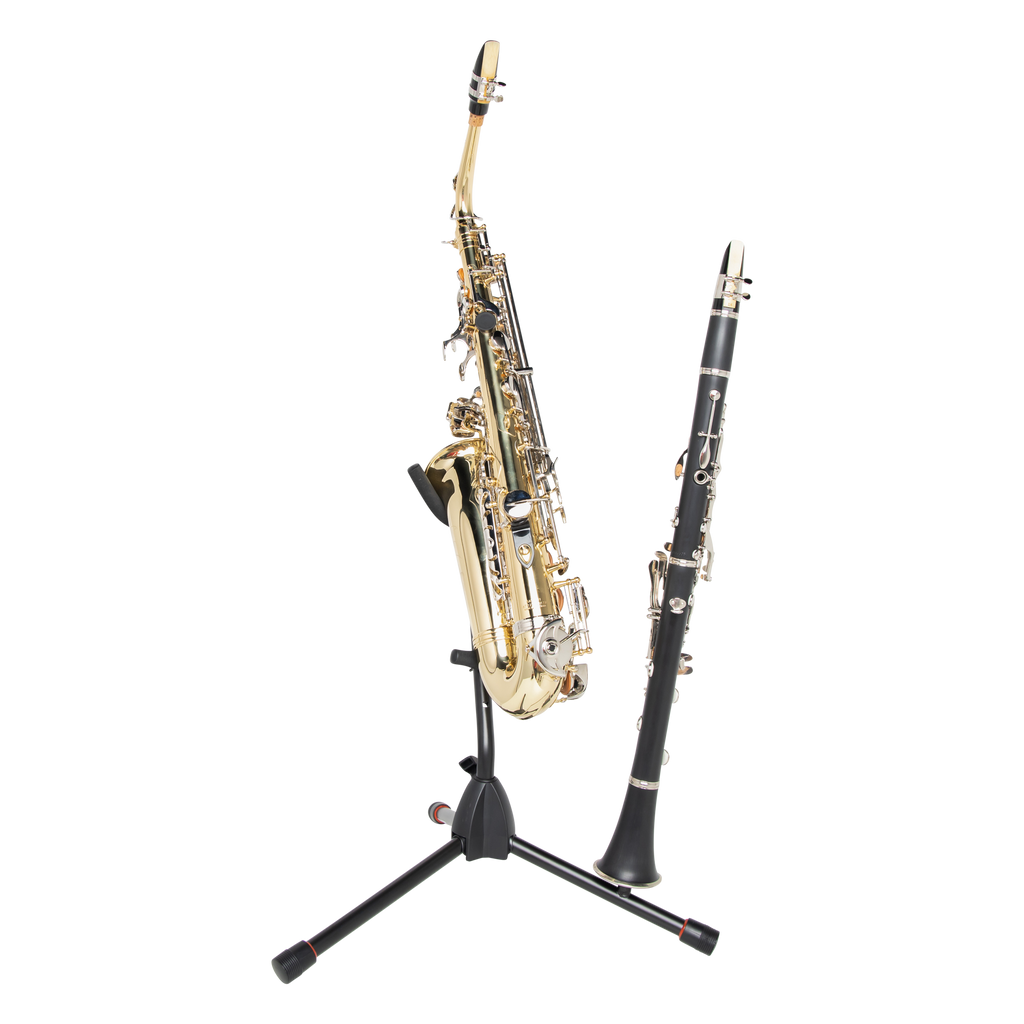 Tripod Stand for Alto/Tenor Sax with Flute Peg