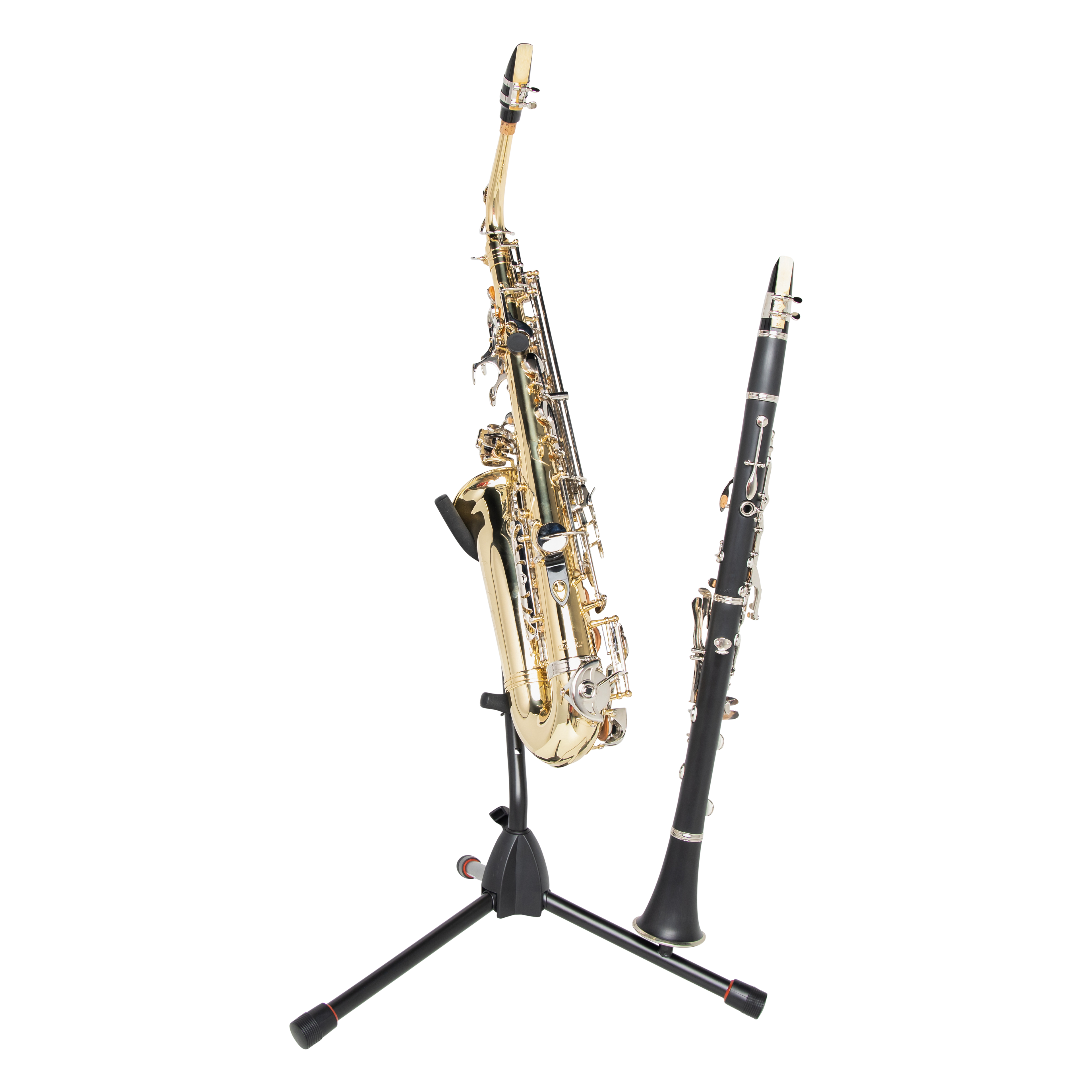 Tripod Stand for Alto/Tenor Sax with Flute Peg