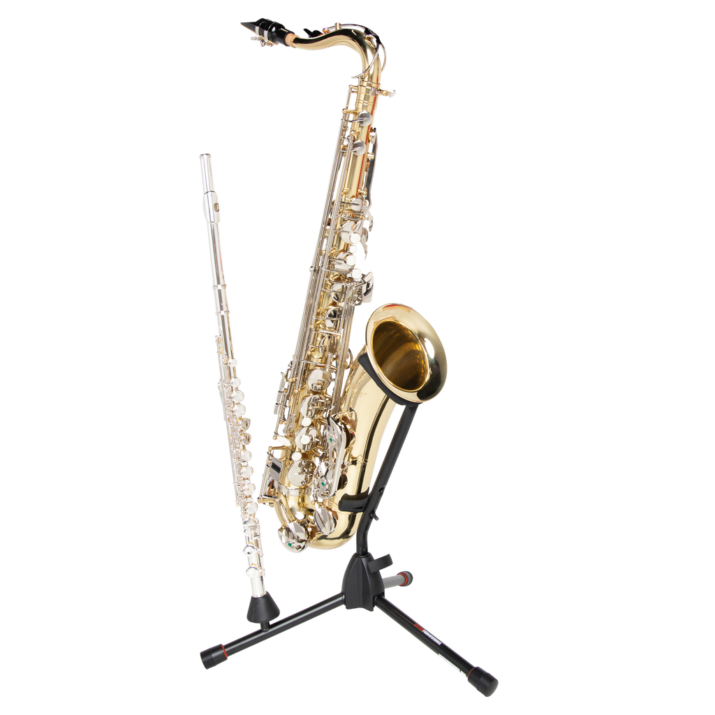 Tripod Stand for Alto/Tenor Sax with Flute Peg