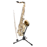 Tripod Stand for Alto/Tenor Sax with Flute Peg