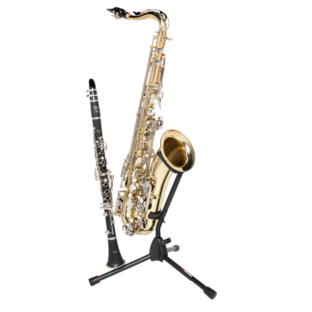 Tripod Stand for Alto/Tenor Sax with Flute Peg