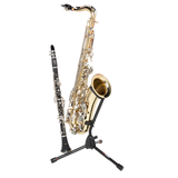 Tripod Stand for Alto/Tenor Sax with Flute Peg