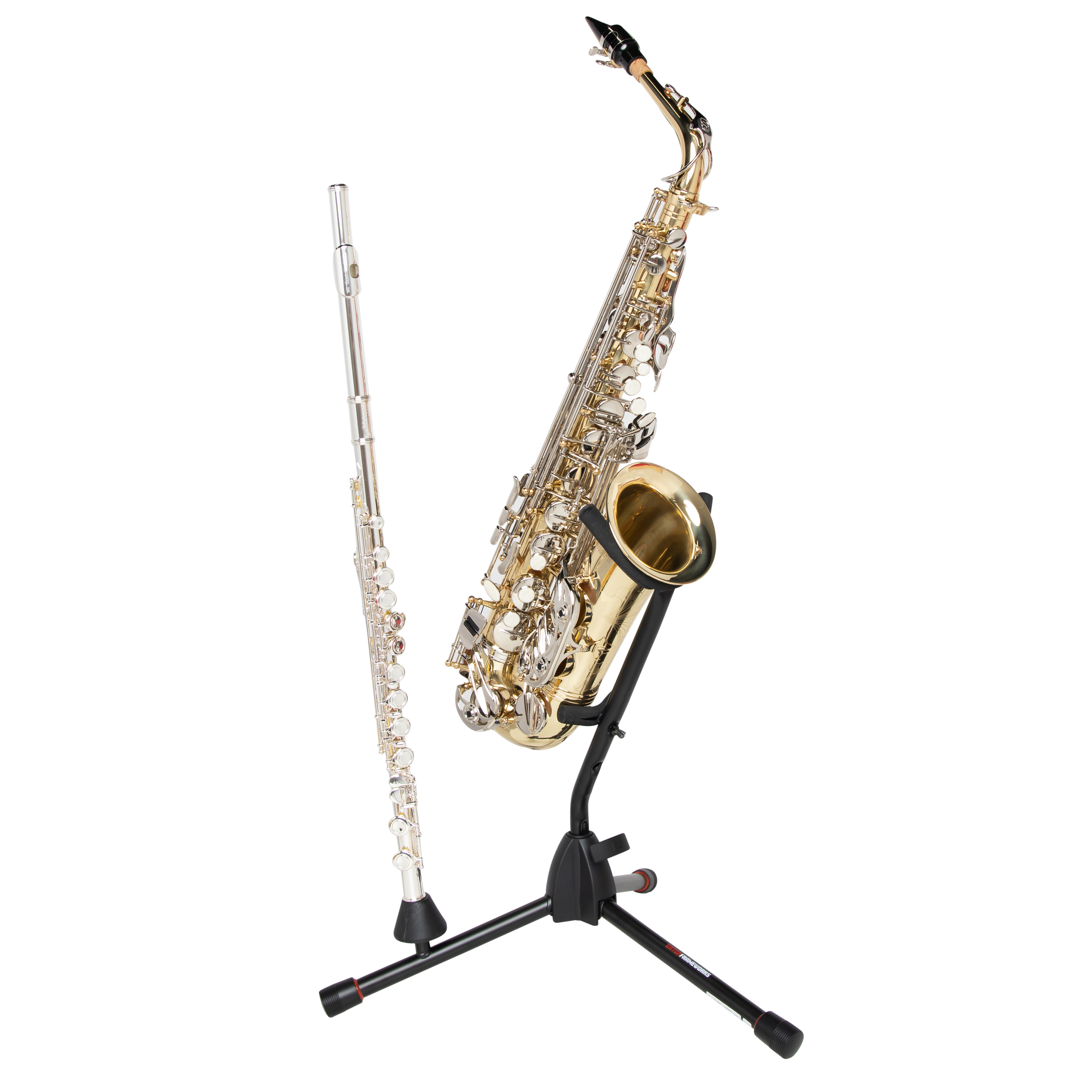 Tripod Stand for Alto/Tenor Sax with Flute Peg