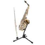 Tripod Stand for Alto/Tenor Sax with Flute Peg
