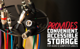 Frameworks Mic Stand Cable Hanger Tray