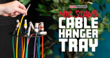 Frameworks Mic Stand Cable Hanger Tray