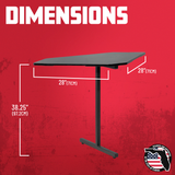 Content Furniture Desk Corner Section - BLK