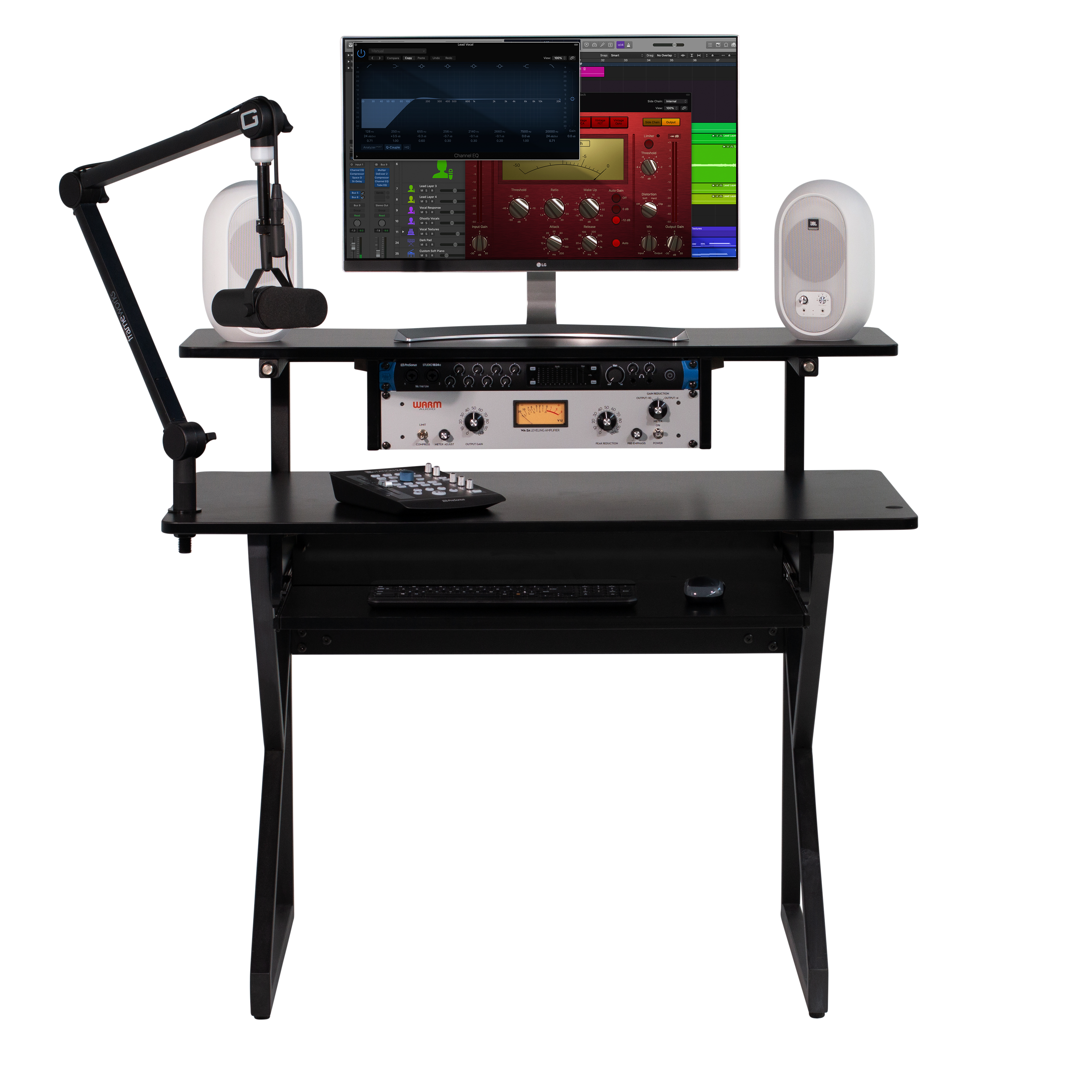 Content Furniture Desk - BLK