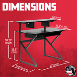 Content Furniture Desk - BLK