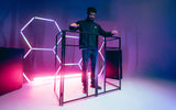 Frameworks DJ Facade with TV Mount & Carrying Bag