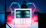 Frameworks DJ Facade with TV Mount & Carrying Bag