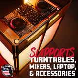 Gator Frameworks DJ Facade with Carrying Bag