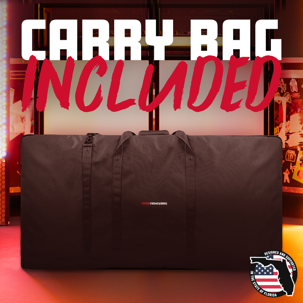 Gator Frameworks DJ Facade with Carrying Bag