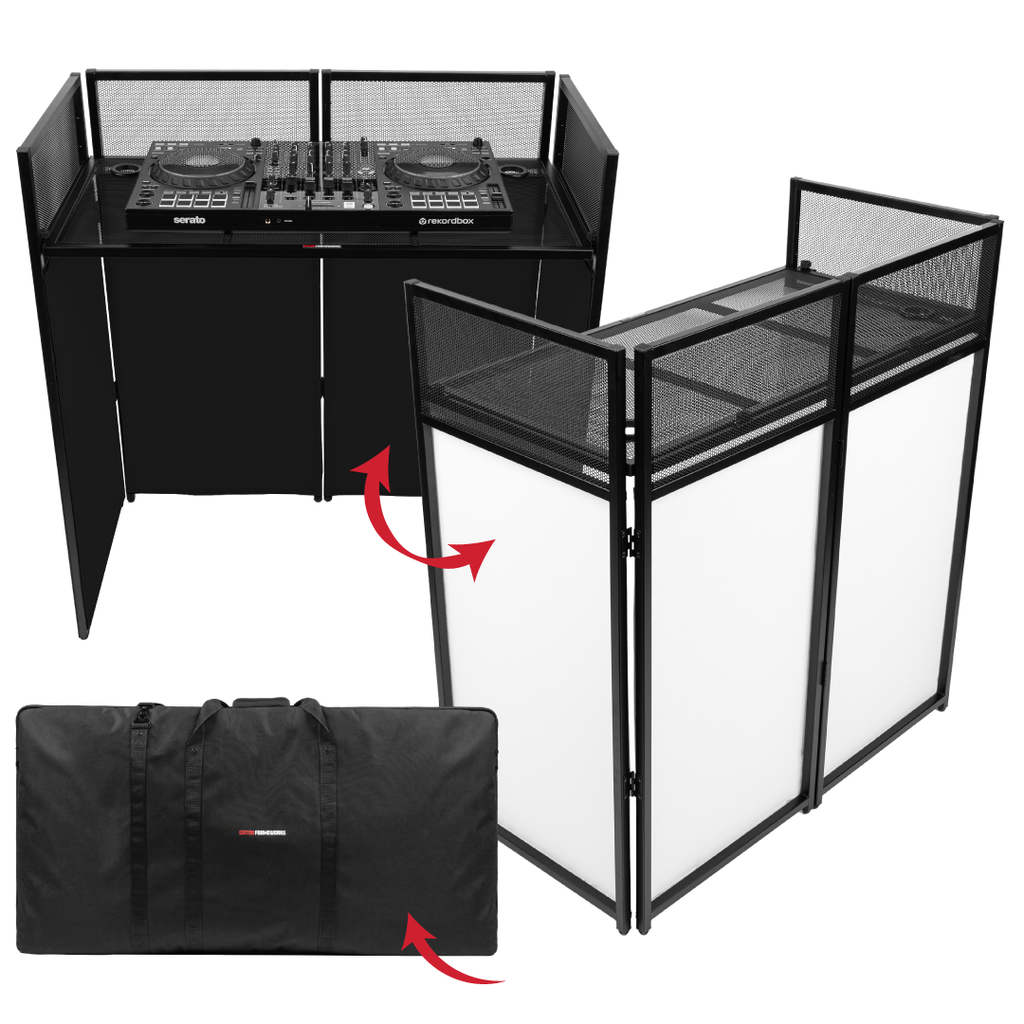 Gator Frameworks DJ Facade with Carrying Bag