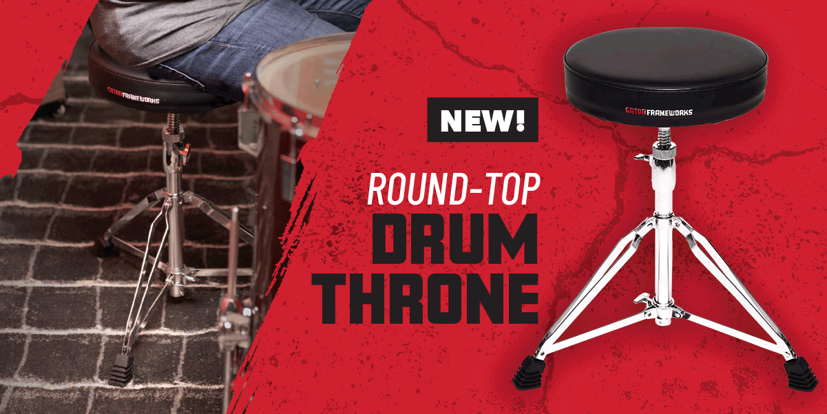 Frameworks Round-Top Drum Throne