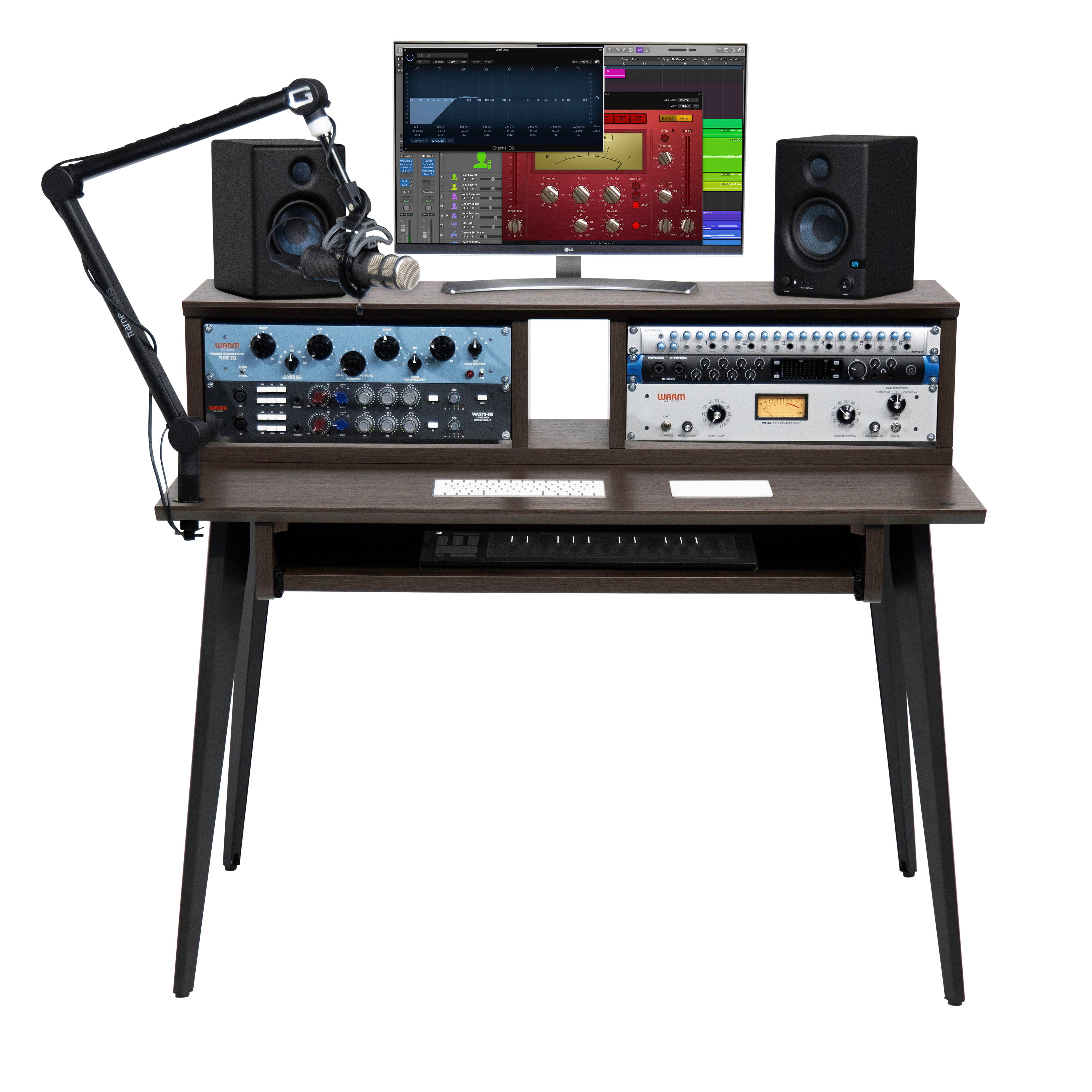 Elite Series Furniture Desk - BRN