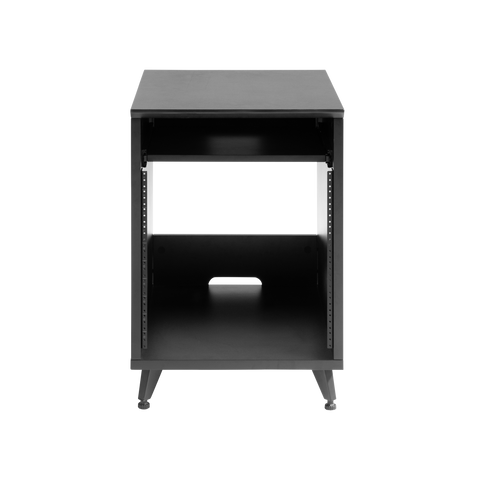 Elite Series Furniture Desk 10U Rack - BLK