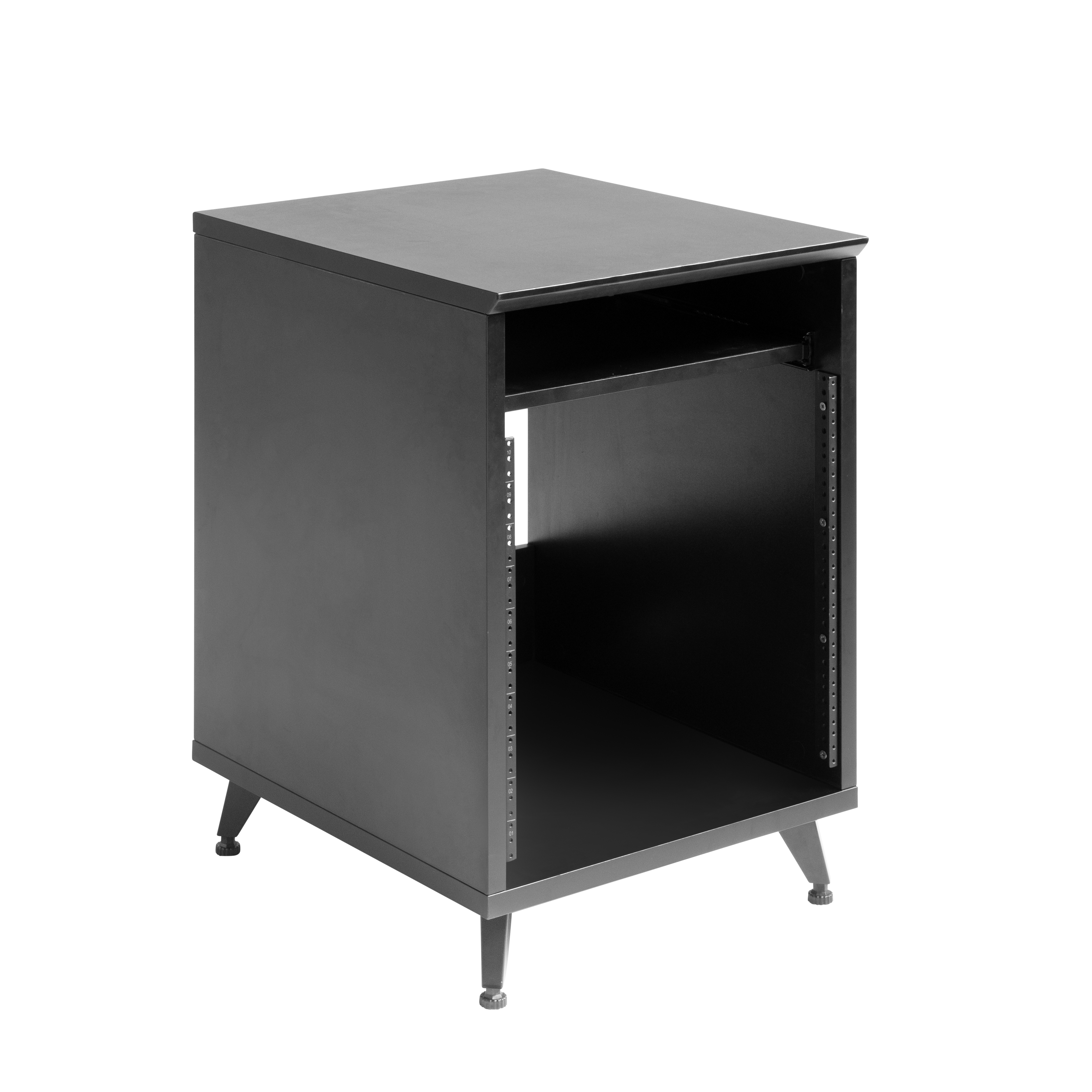 Elite Series Furniture Desk 10U Rack - BLK