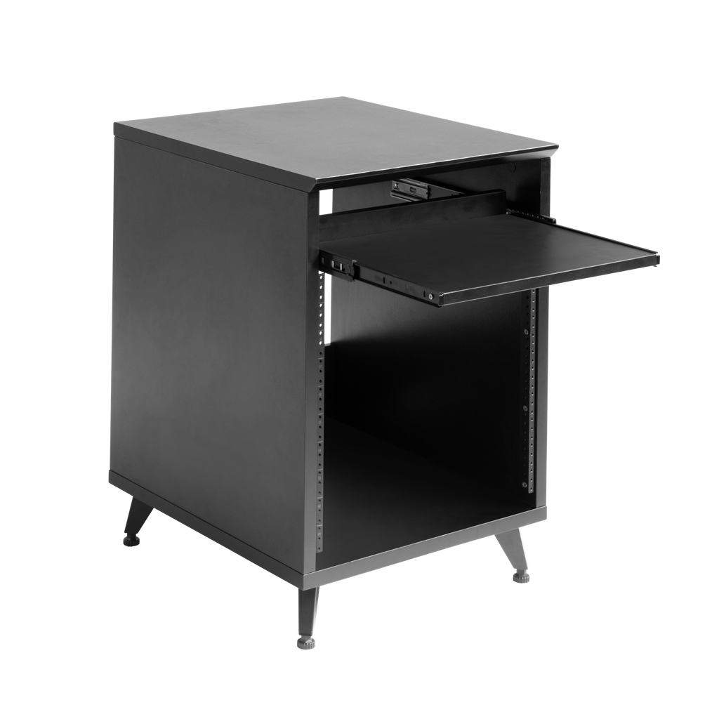 Elite Series Furniture Desk 10U Rack - BLK
