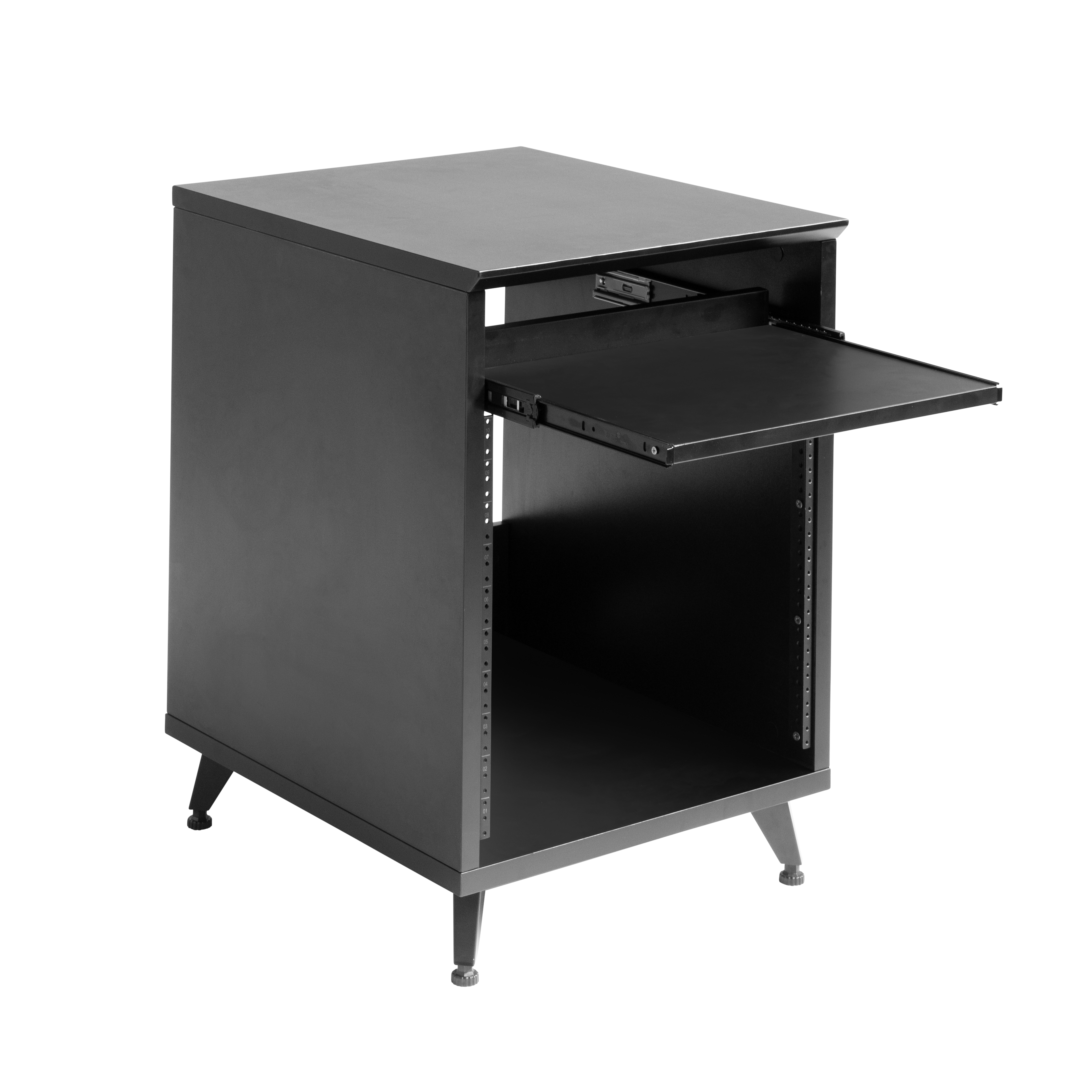 Elite Series Furniture Desk 10U Rack - BLK