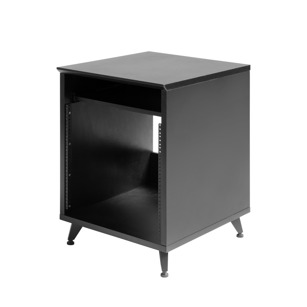 Elite Series Furniture Desk 10U Rack - BLK