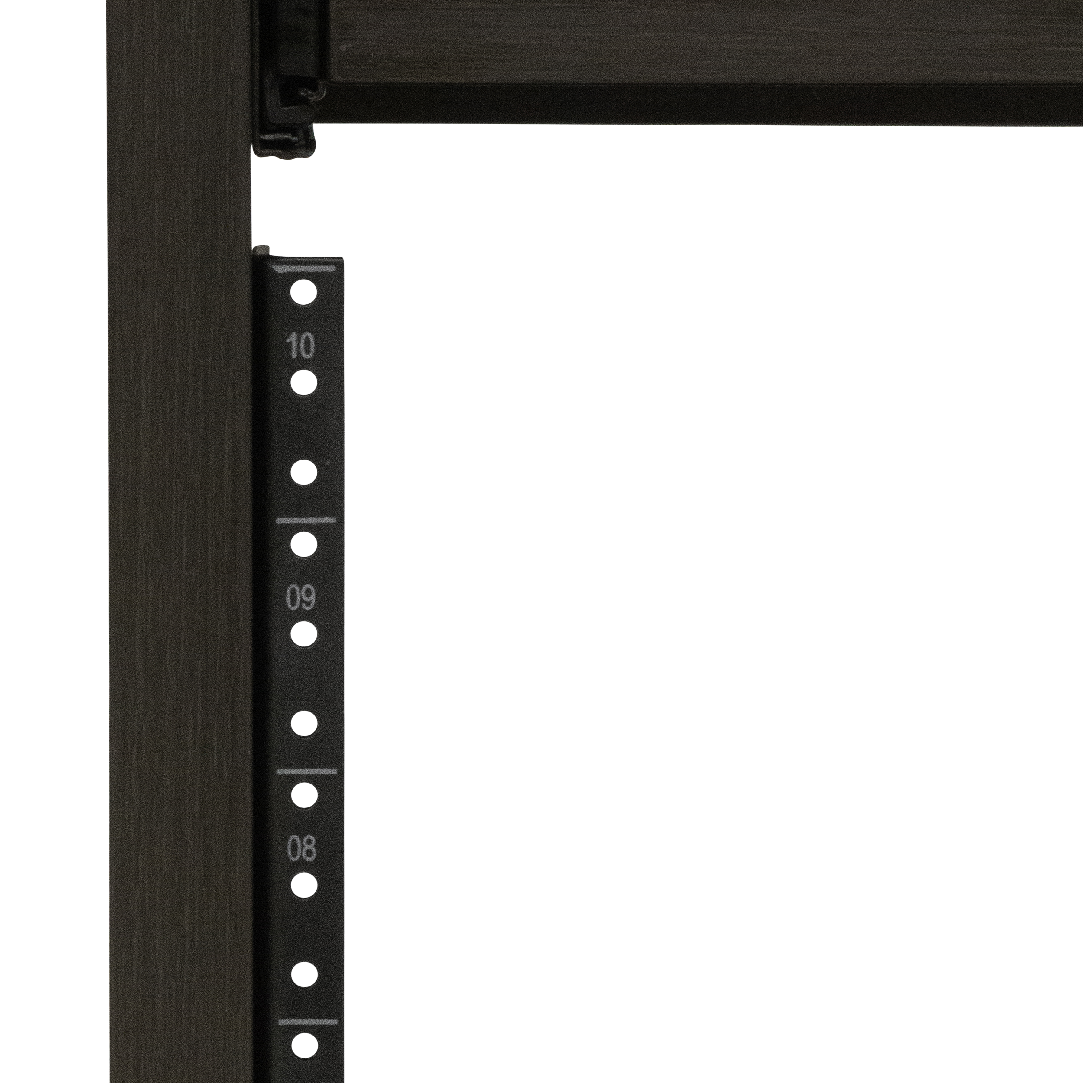 Elite Series Furniture Desk 10U Rack - BRN