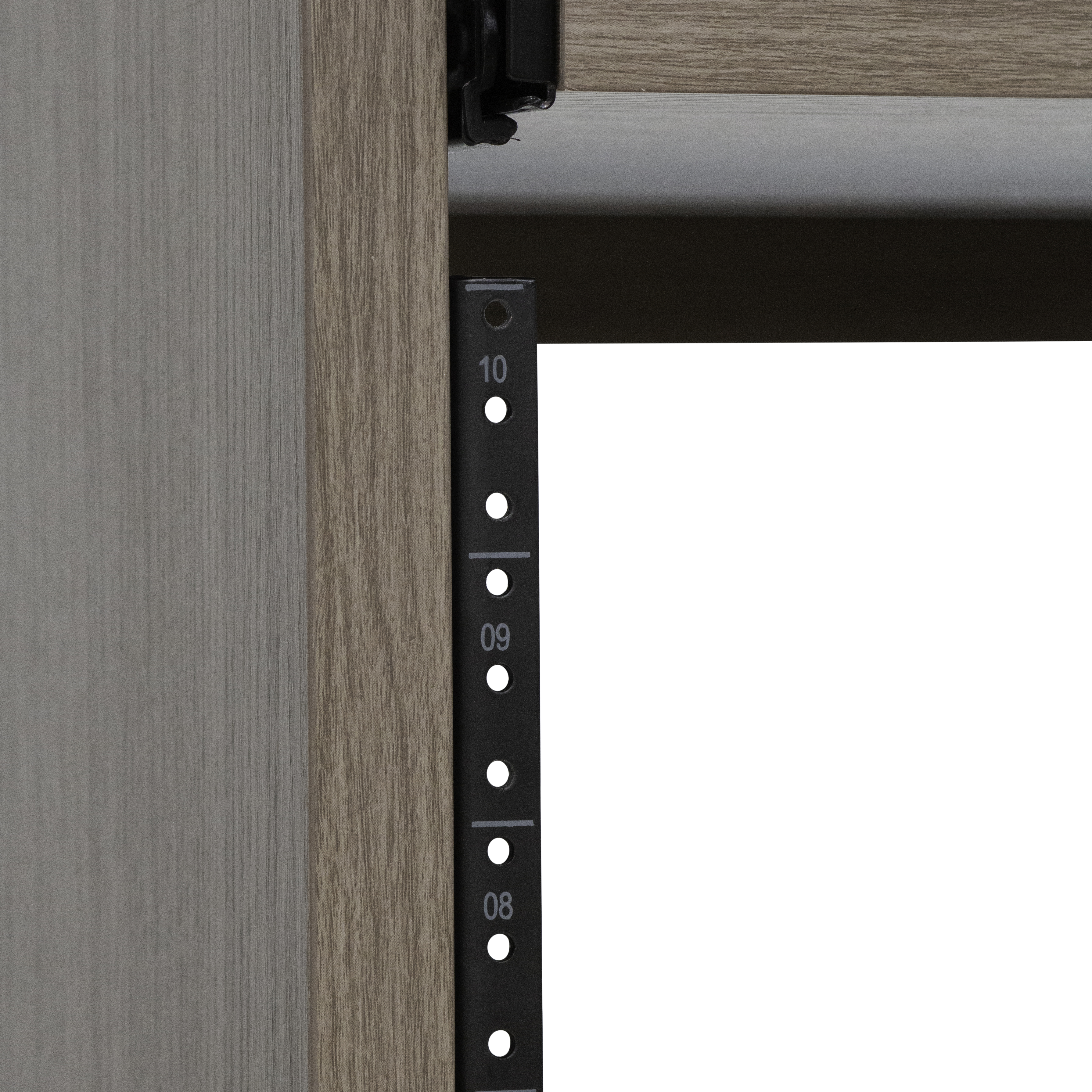 Elite Series Furniture Desk 10U Rack - GRY