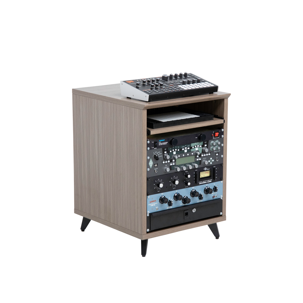 Elite Series Furniture Desk 10U Rack - GRY