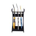 Elite Three Electric/Acoustic Guitar Rack – BLK
