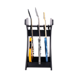 Elite Three Electric/Acoustic Guitar Rack – BLK