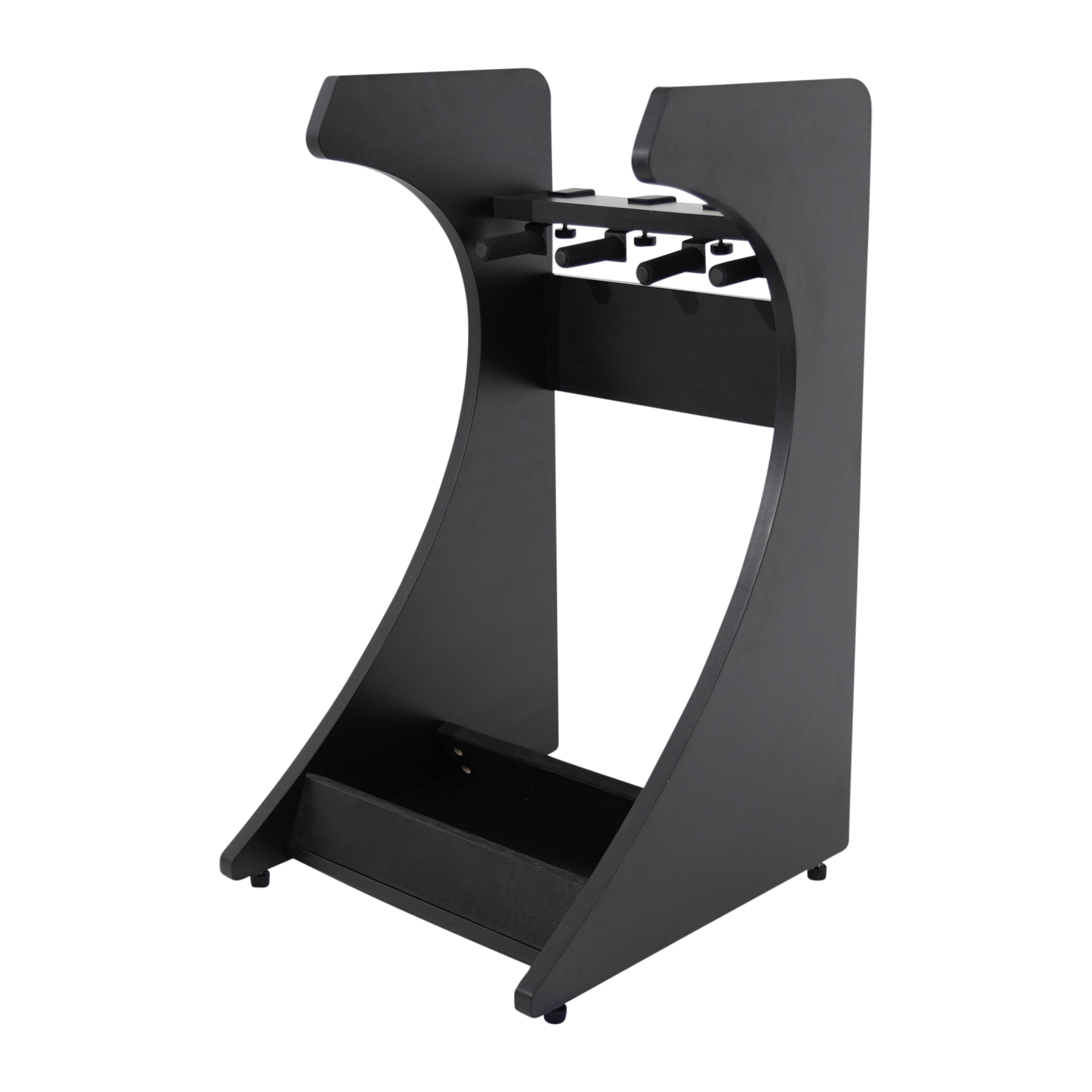 Elite Three Electric/Acoustic Guitar Rack – BLK