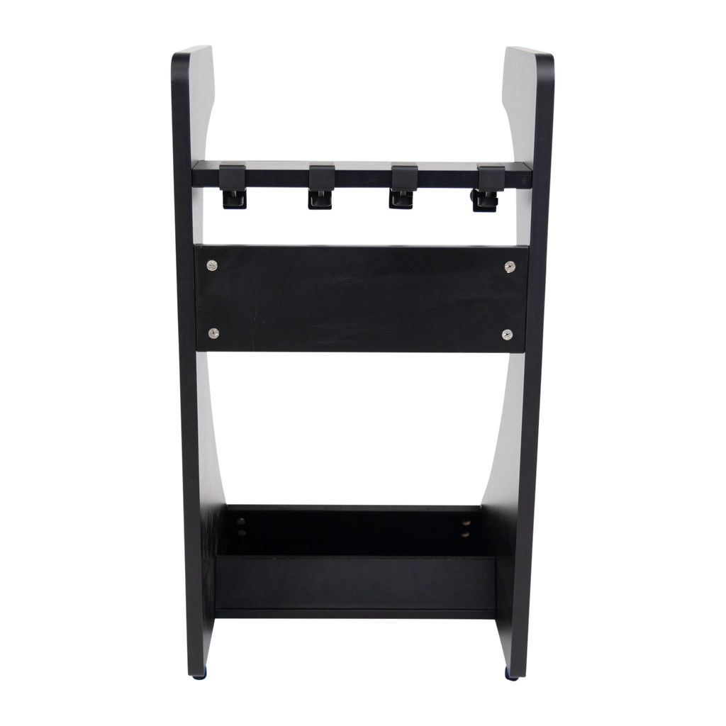 Elite Three Electric/Acoustic Guitar Rack – BLK