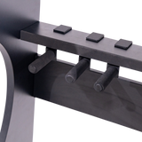Elite Three Electric/Acoustic Guitar Rack – BLK