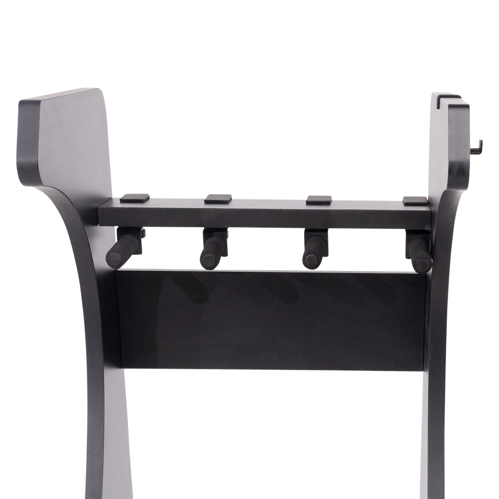 Elite Three Electric/Acoustic Guitar Rack – BLK