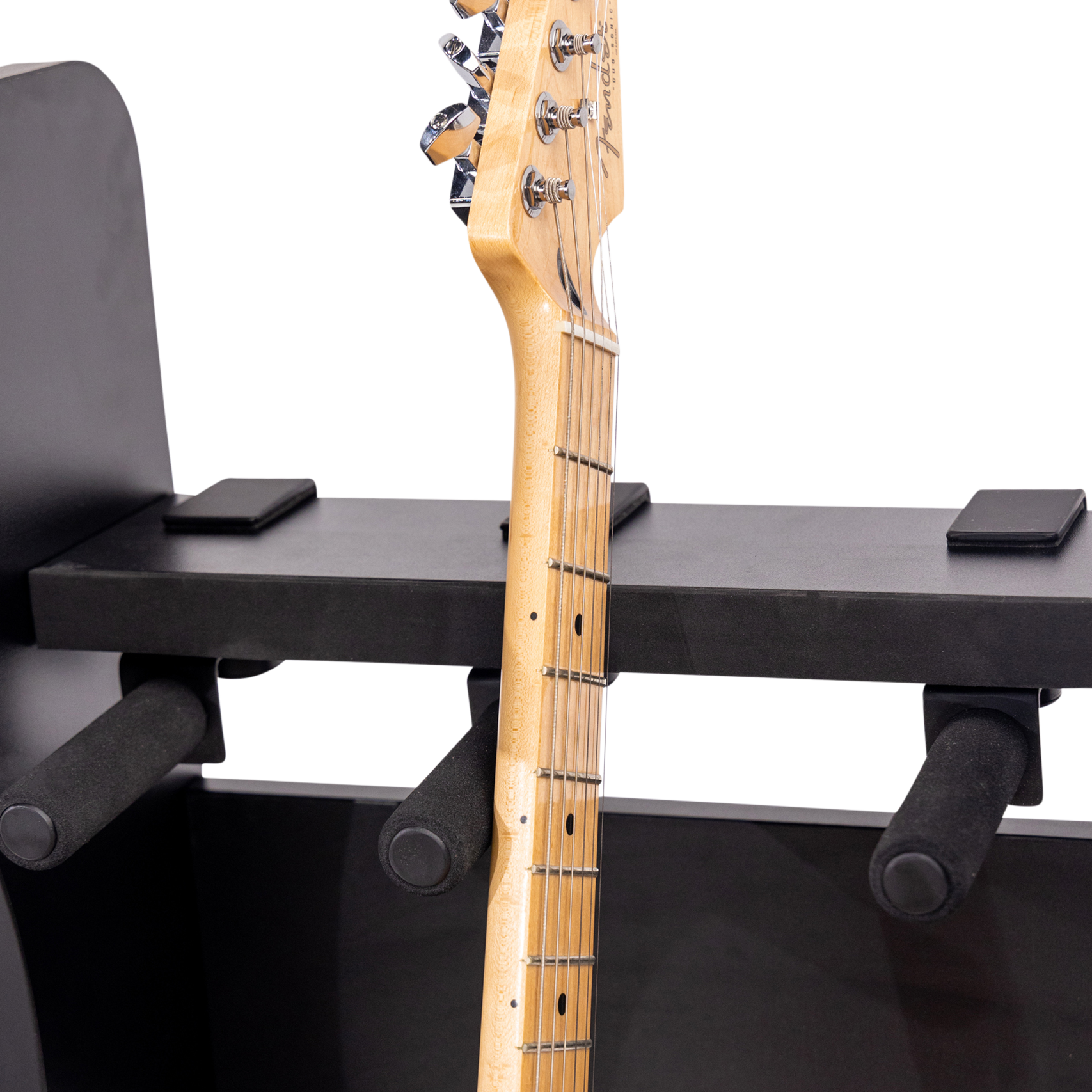 Elite Three Electric/Acoustic Guitar Rack – BLK