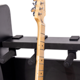 Elite Three Electric/Acoustic Guitar Rack – BLK