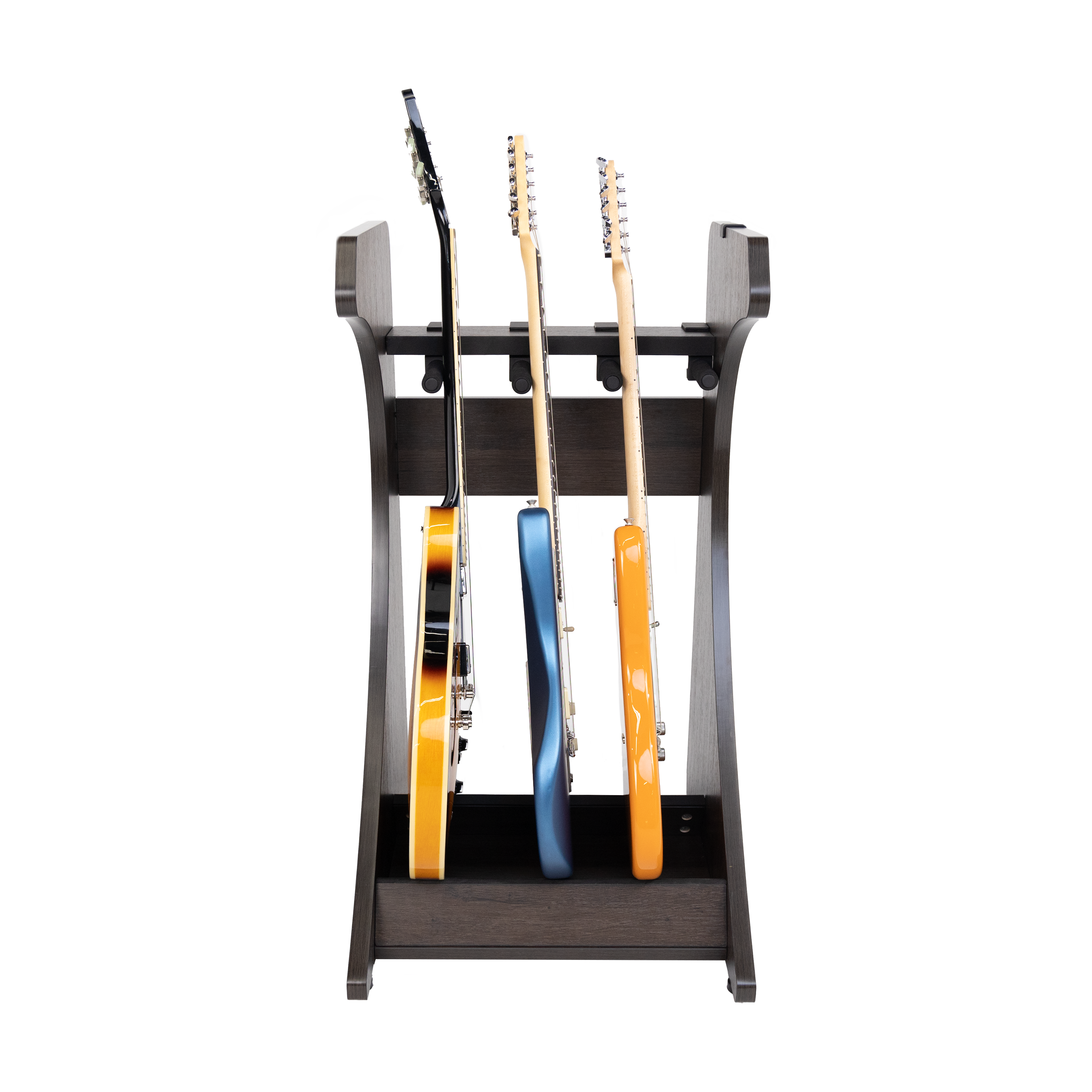 Elite Three Electric/Acoustic Guitar Rack – BRN