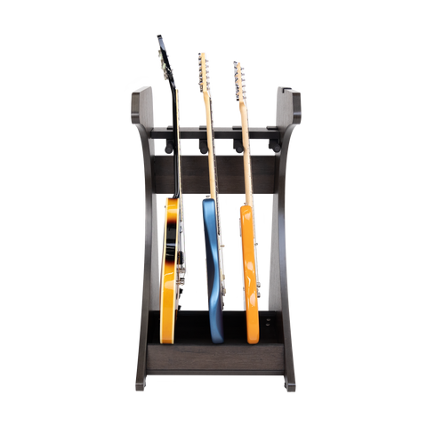 Elite Three Electric/Acoustic Guitar Rack – BRN