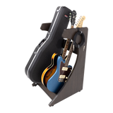 Elite Three Electric/Acoustic Guitar Rack – BRN