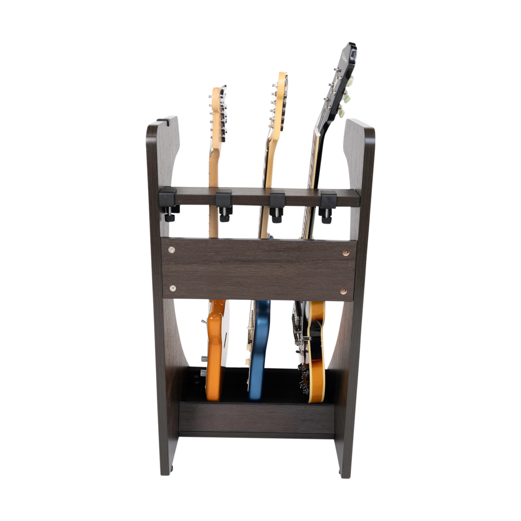 Elite Three Electric/Acoustic Guitar Rack – BRN