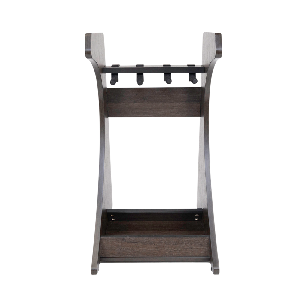 Elite Three Electric/Acoustic Guitar Rack – BRN