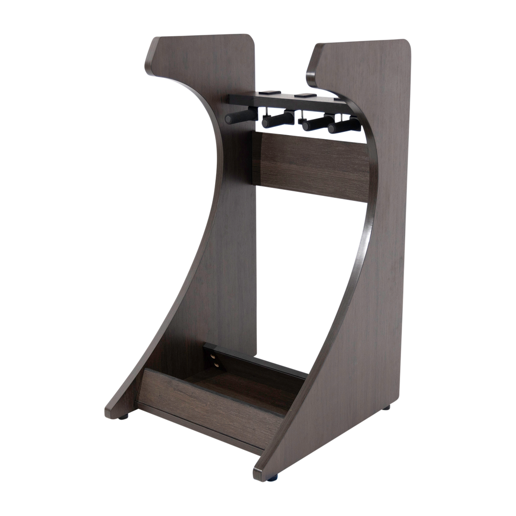 Elite Three Electric/Acoustic Guitar Rack – BRN