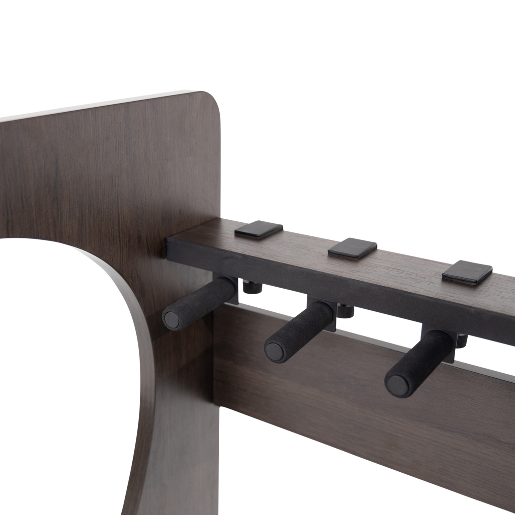 Elite Three Electric/Acoustic Guitar Rack – BRN
