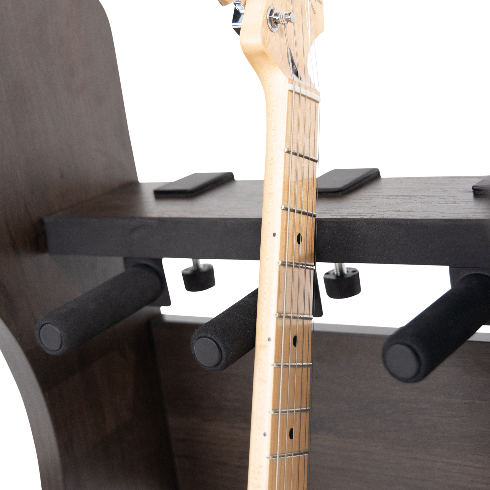 Elite Three Electric/Acoustic Guitar Rack – BRN