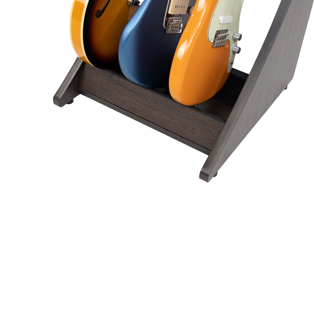 Elite Three Electric/Acoustic Guitar Rack – BRN