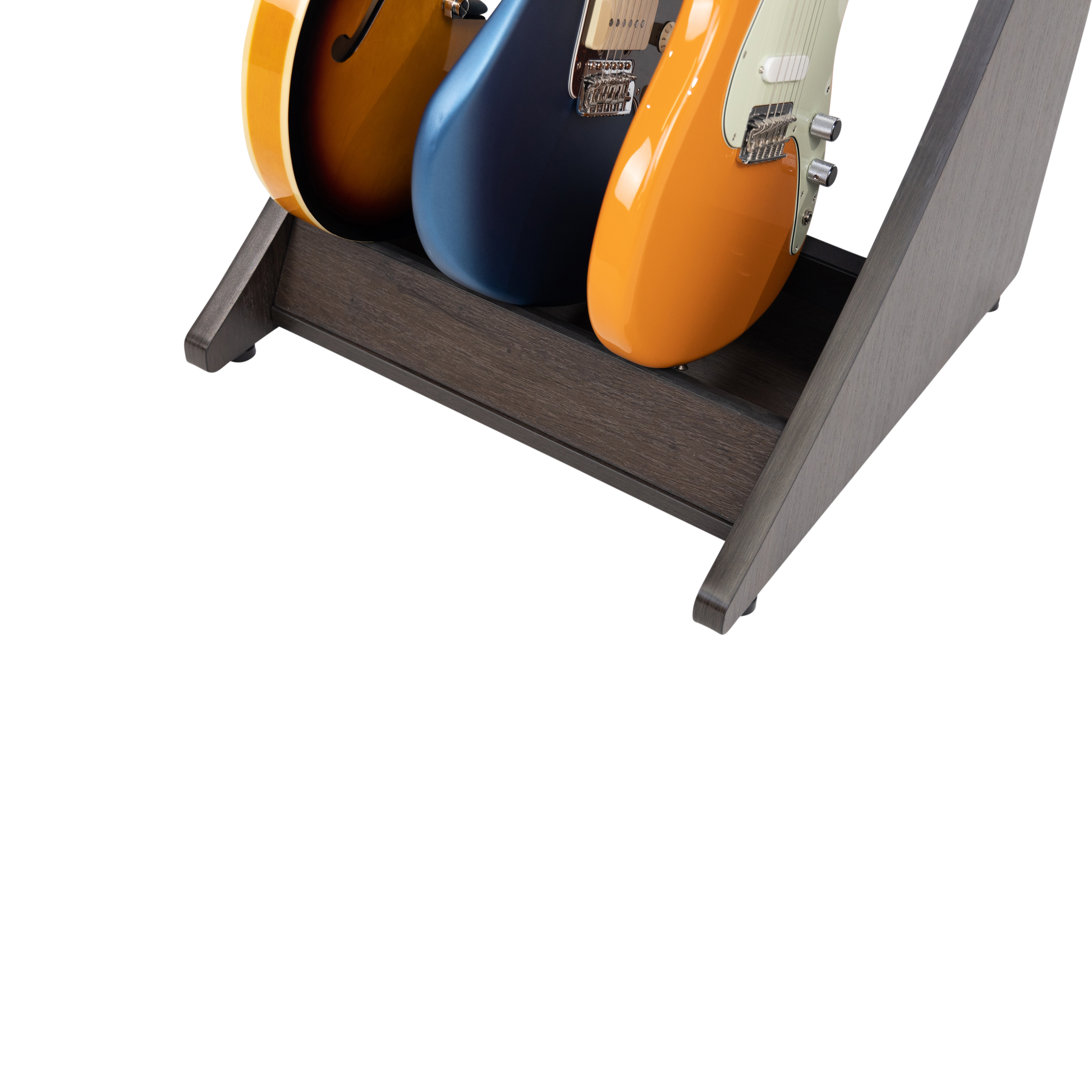 Elite Three Electric/Acoustic Guitar Rack – BRN