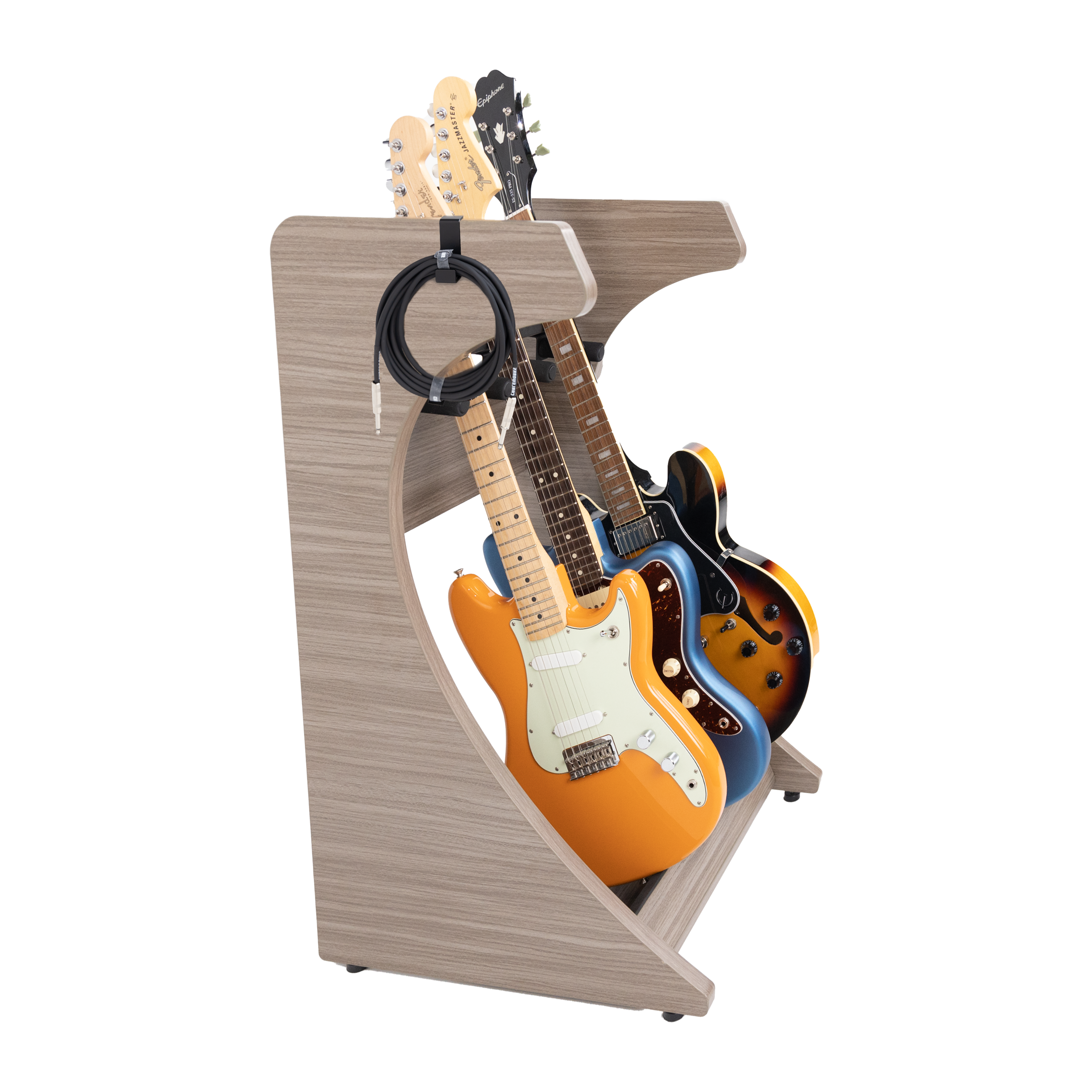 Elite Three Electric/Acoustic Guitar Rack – GRY