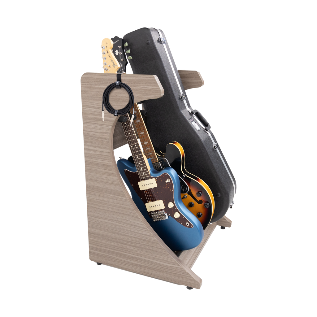 Elite Three Electric/Acoustic Guitar Rack – GRY